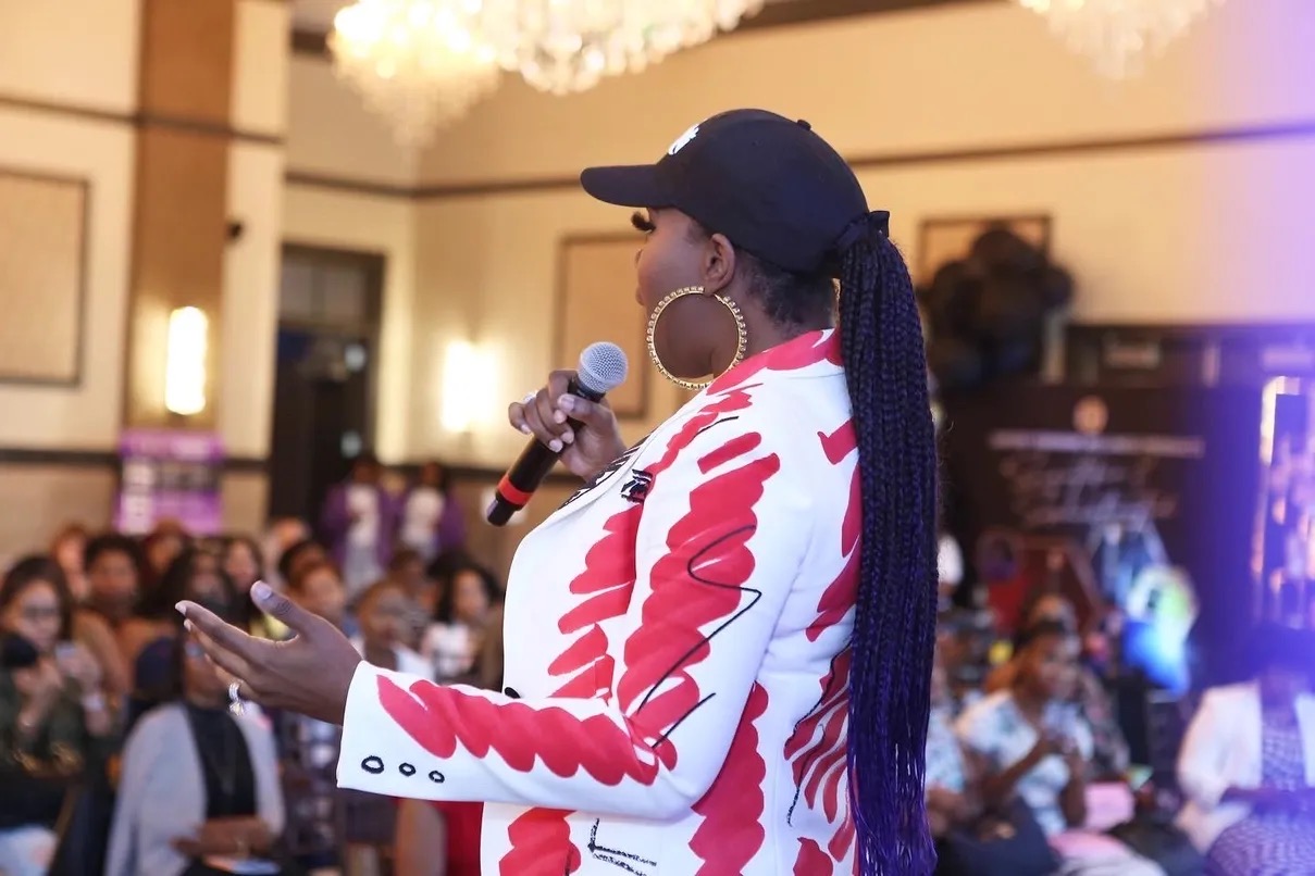 Speaker at live event